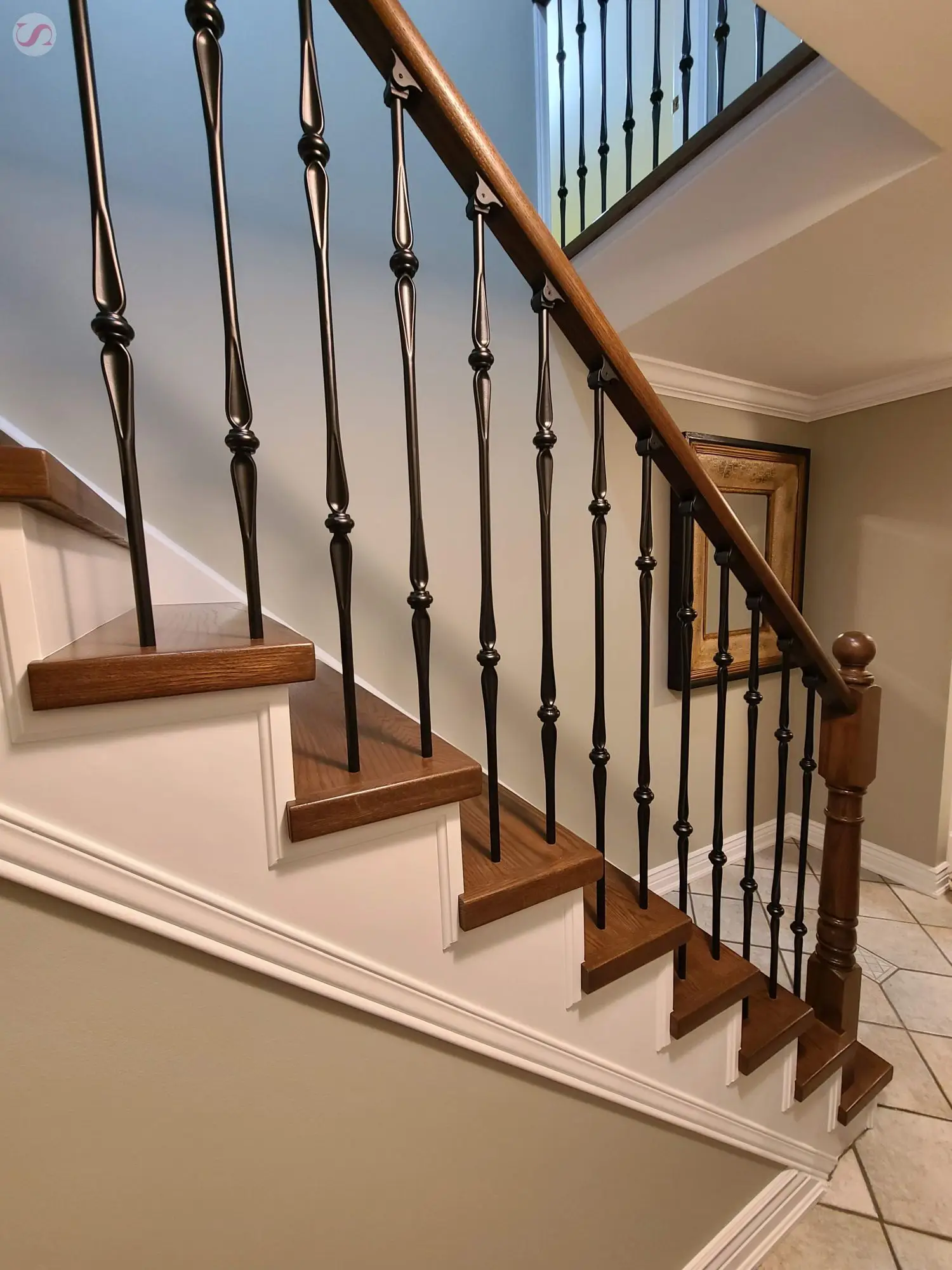Stair railing installation Ajax