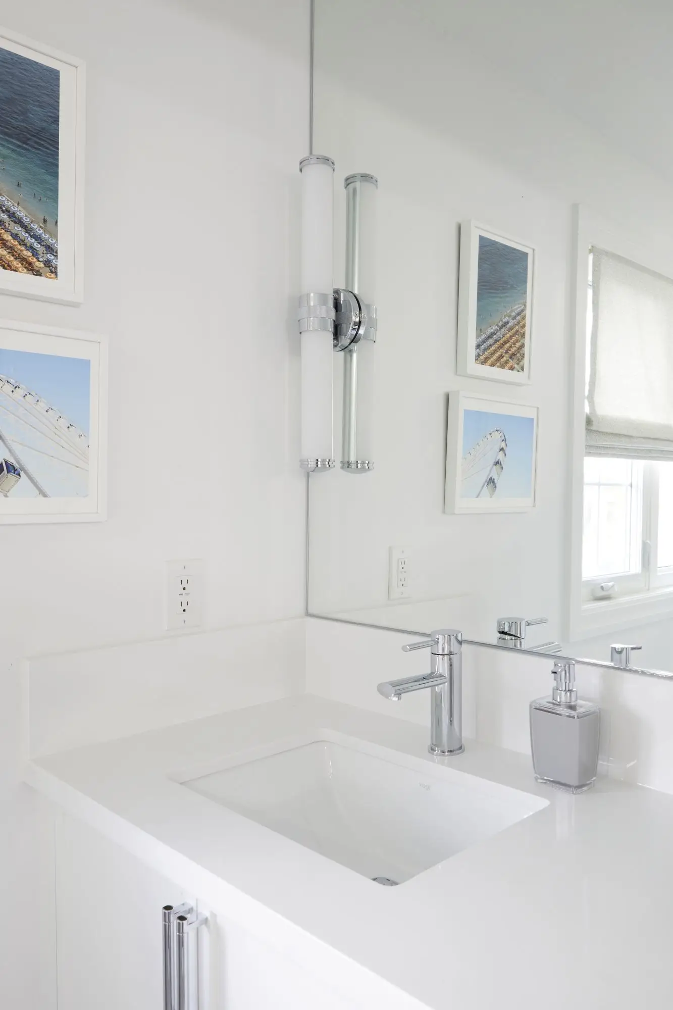 Marble bathroom renovation in Toronto.
