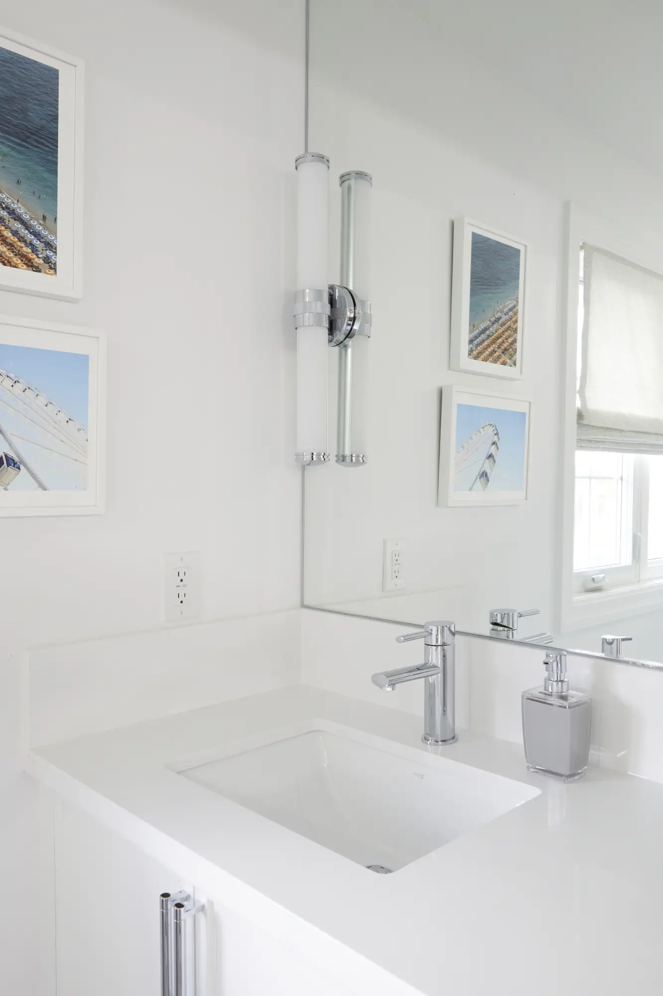Marble bathroom renovation in Toronto.