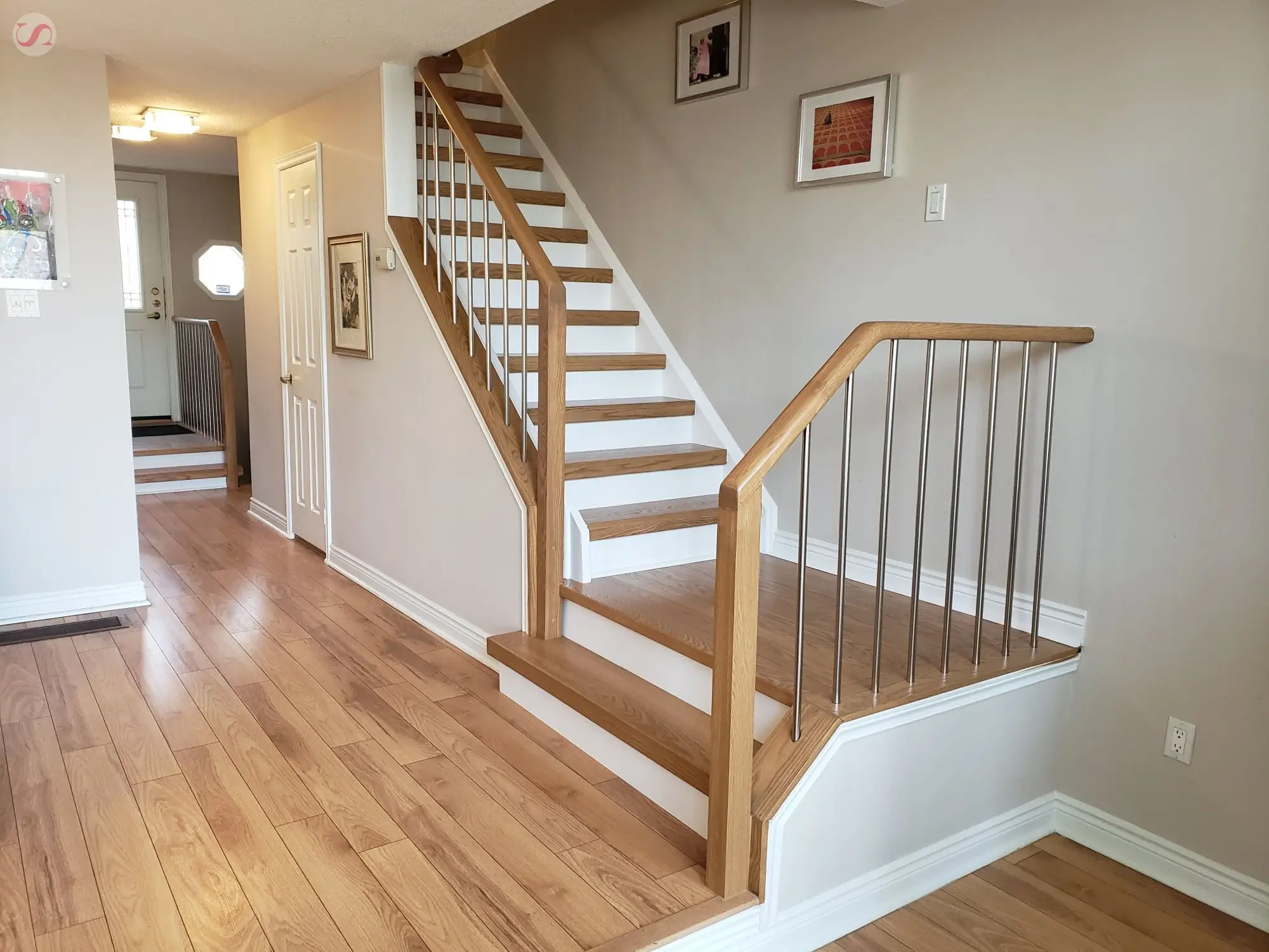 Stair railing installation The Beaches