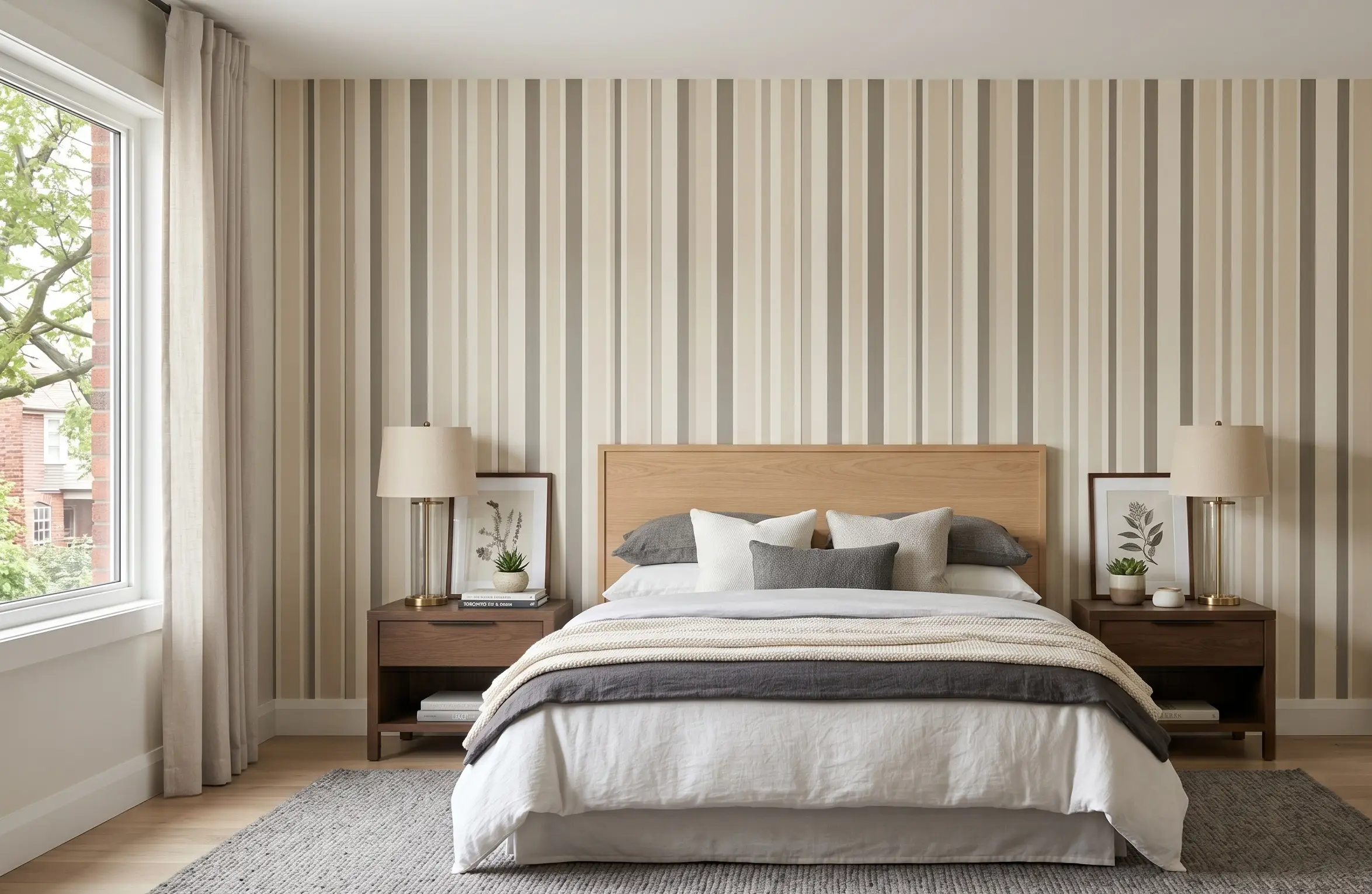 Wallpaper installation in Ajax.