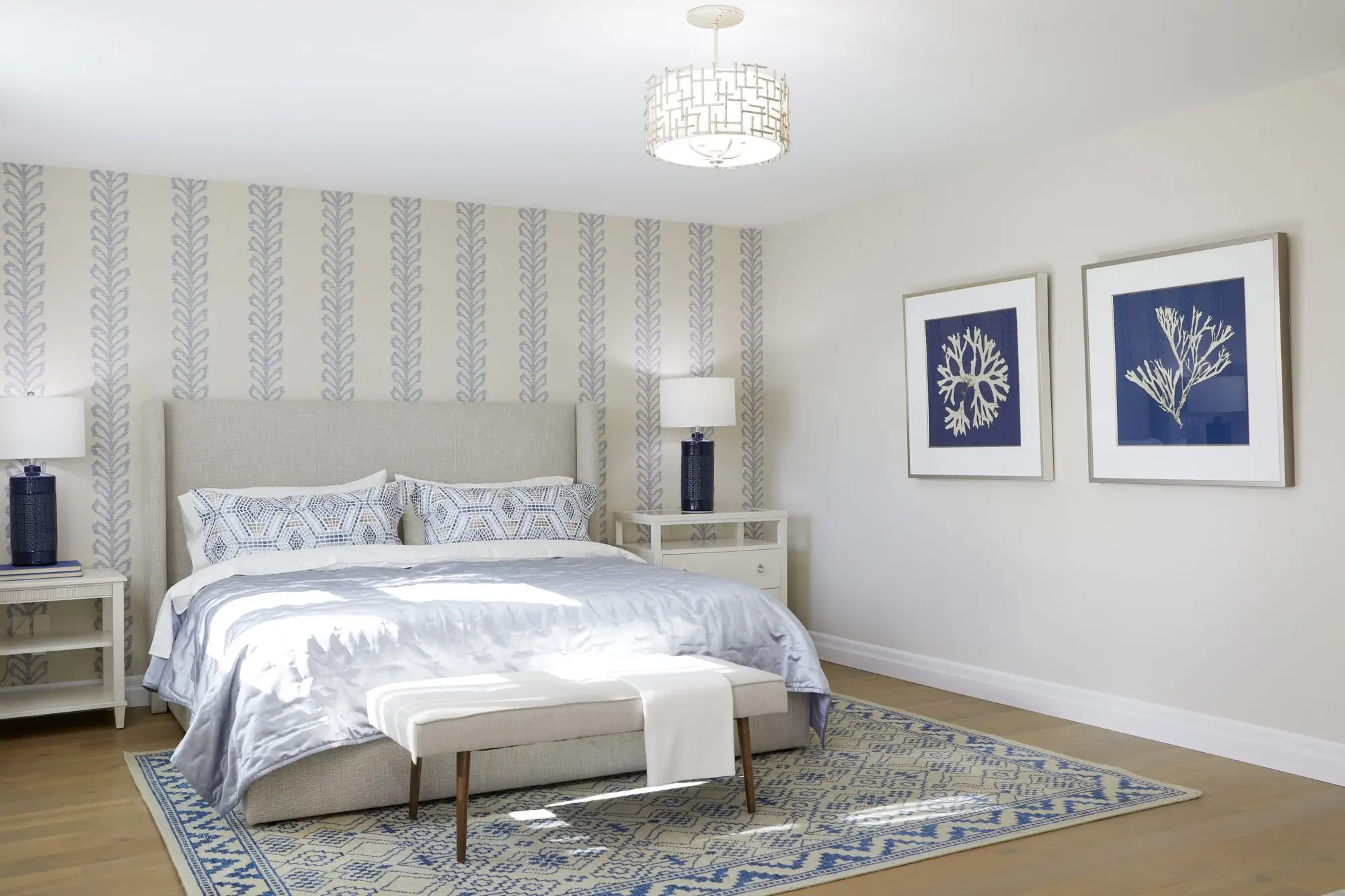 Wallpaper installation in The Beaches.