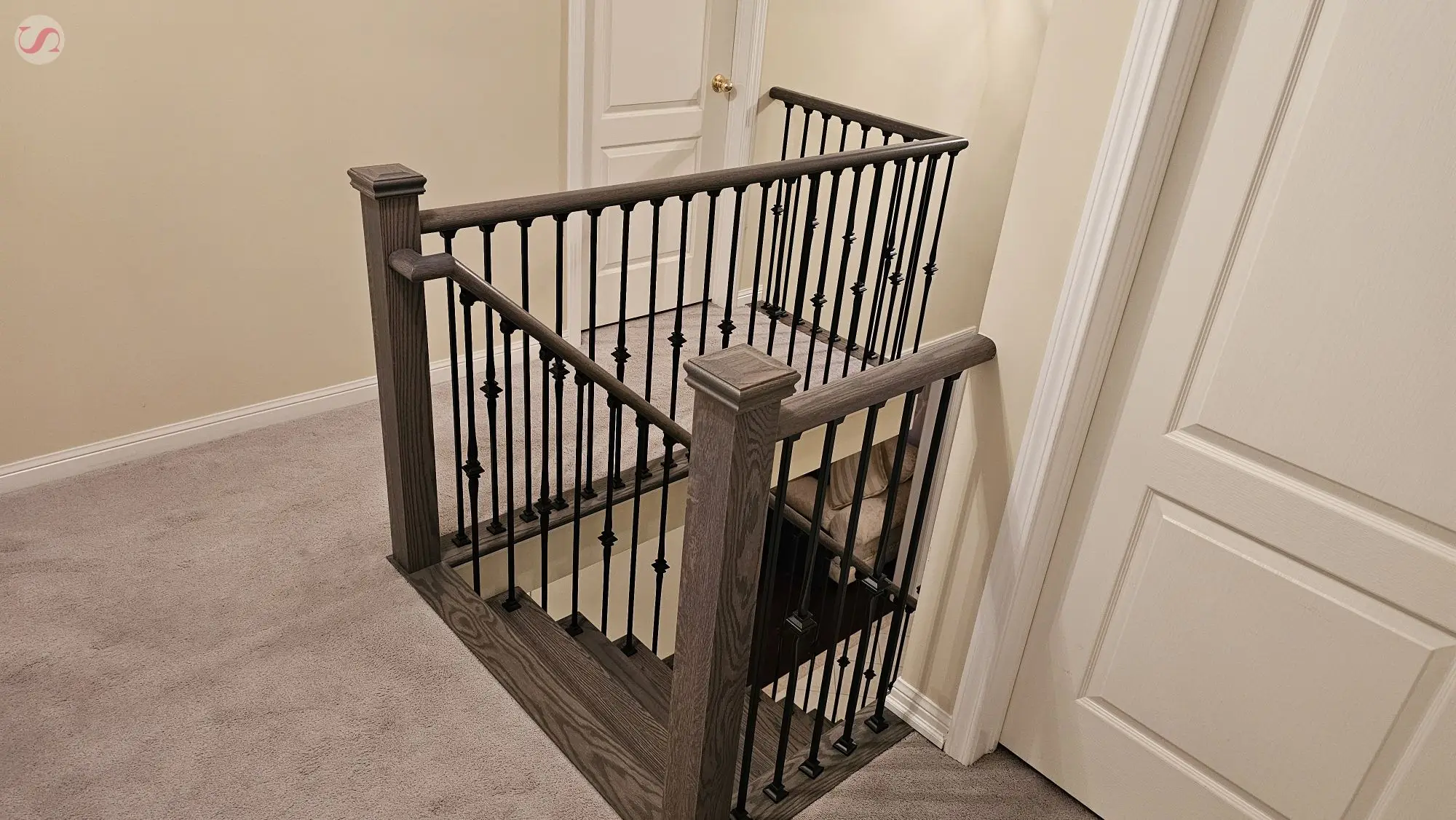 Stair railing installation Bradford