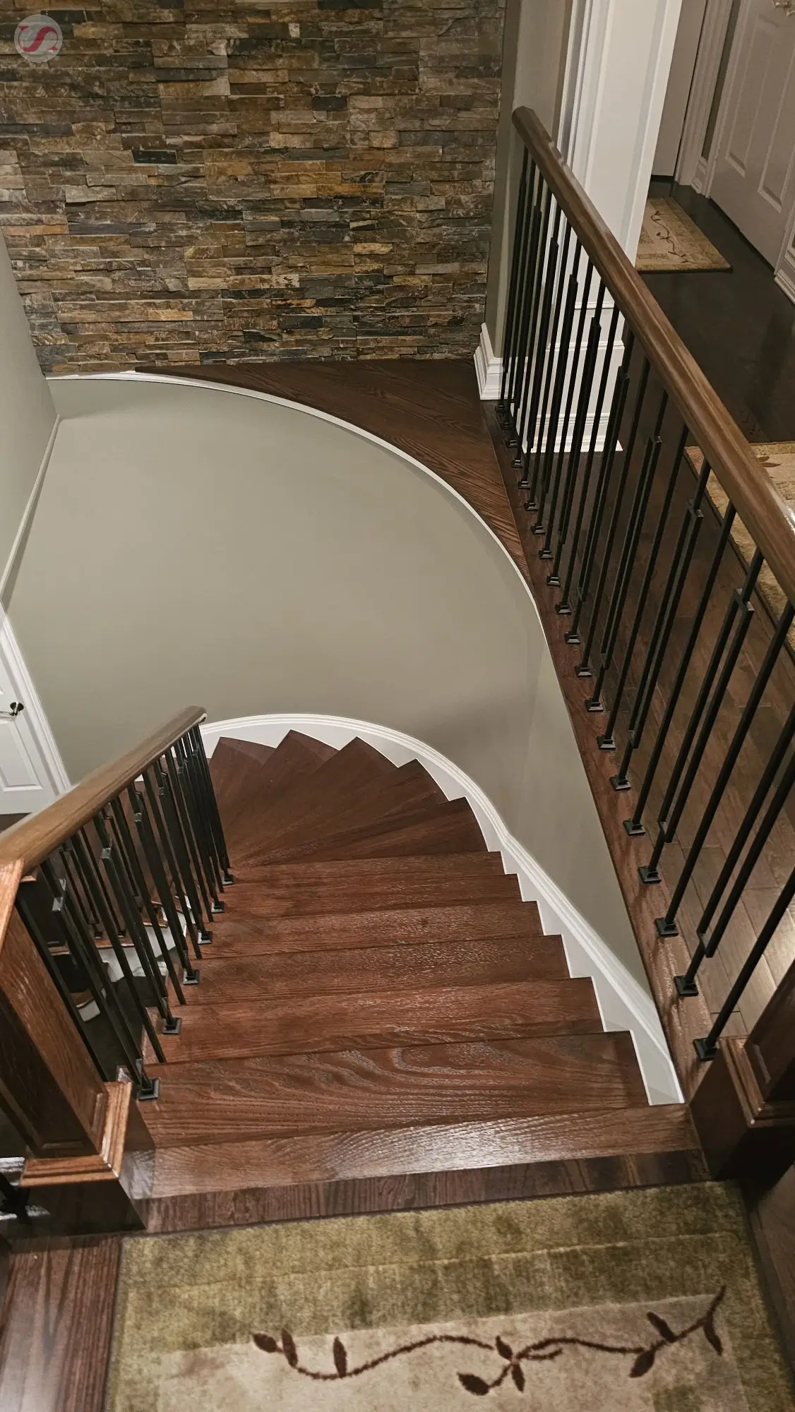 Staircase renovation Burlington