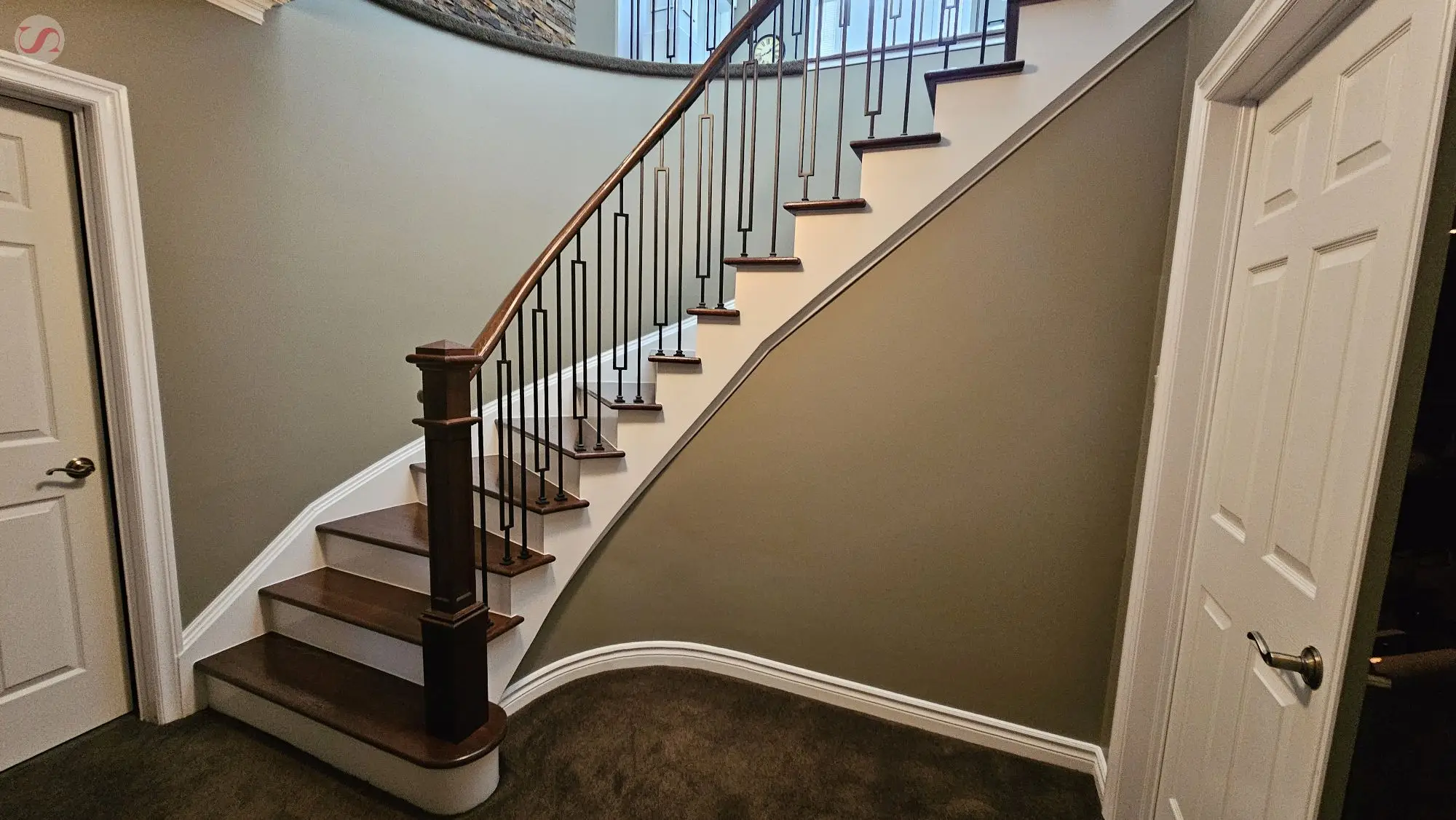 Staircase renovation Burlington
