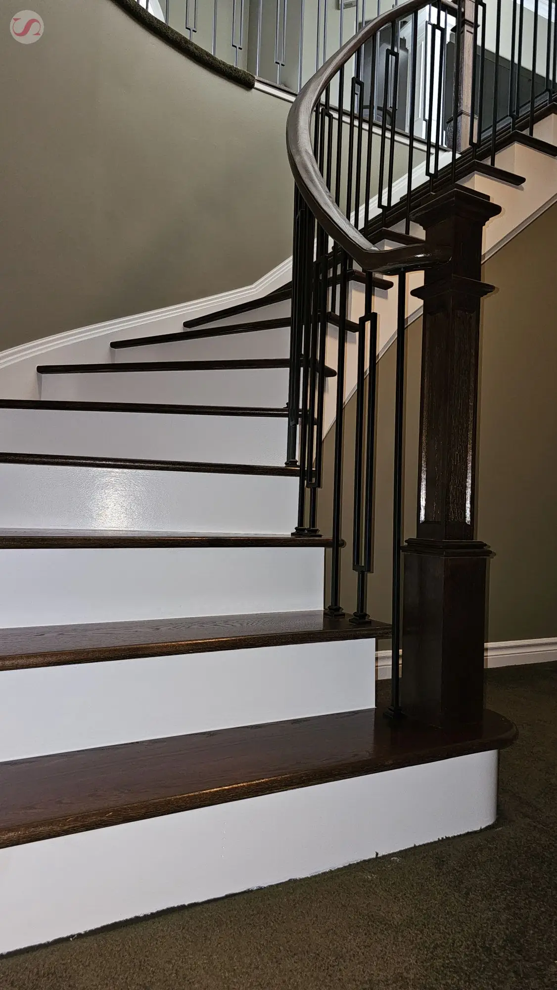 Staircase renovation Burlington
