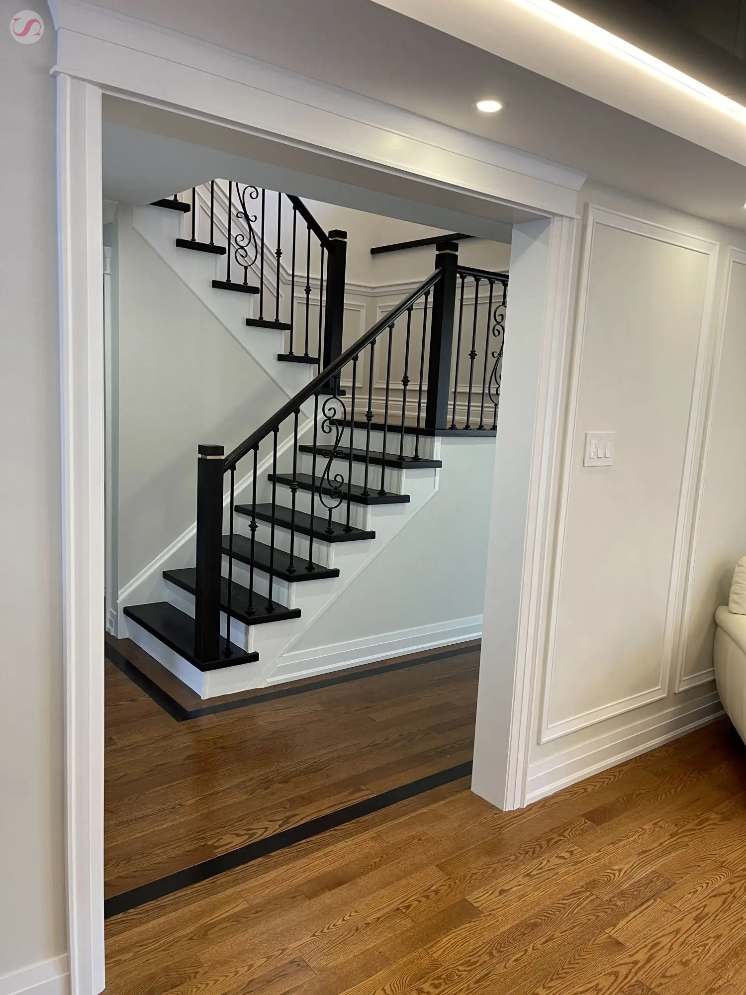 Staircase renovation Caledon