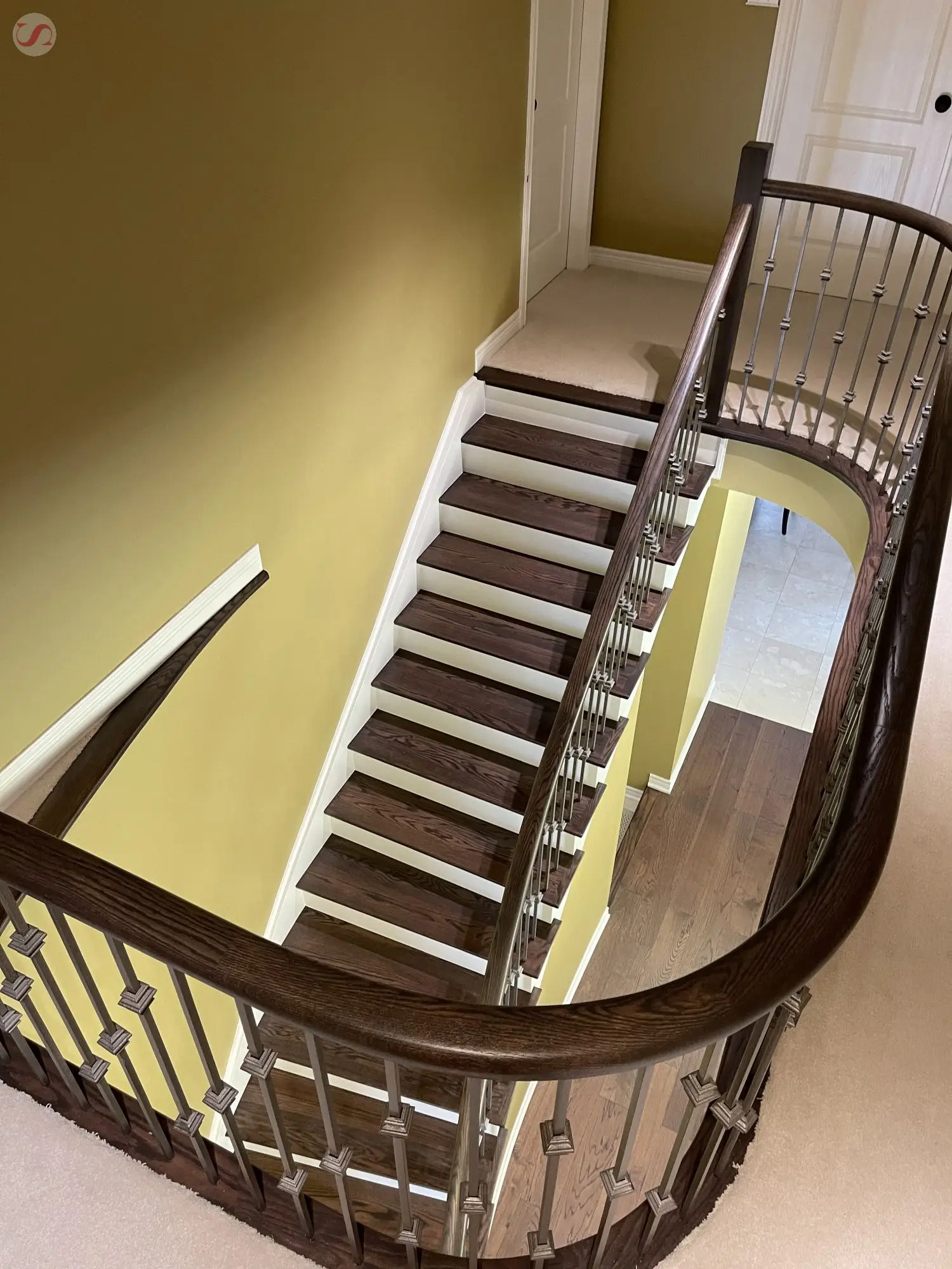 Staircase renovation in Richmond Hill