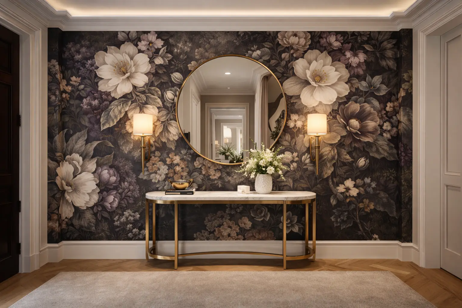 Wallpaper installation in Newmarket.