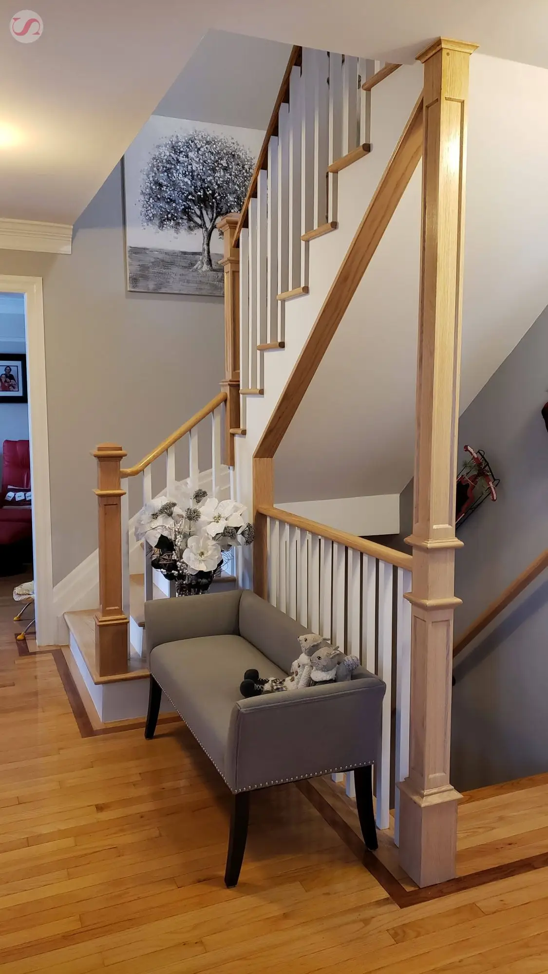 Staircase renovation Etobicoke