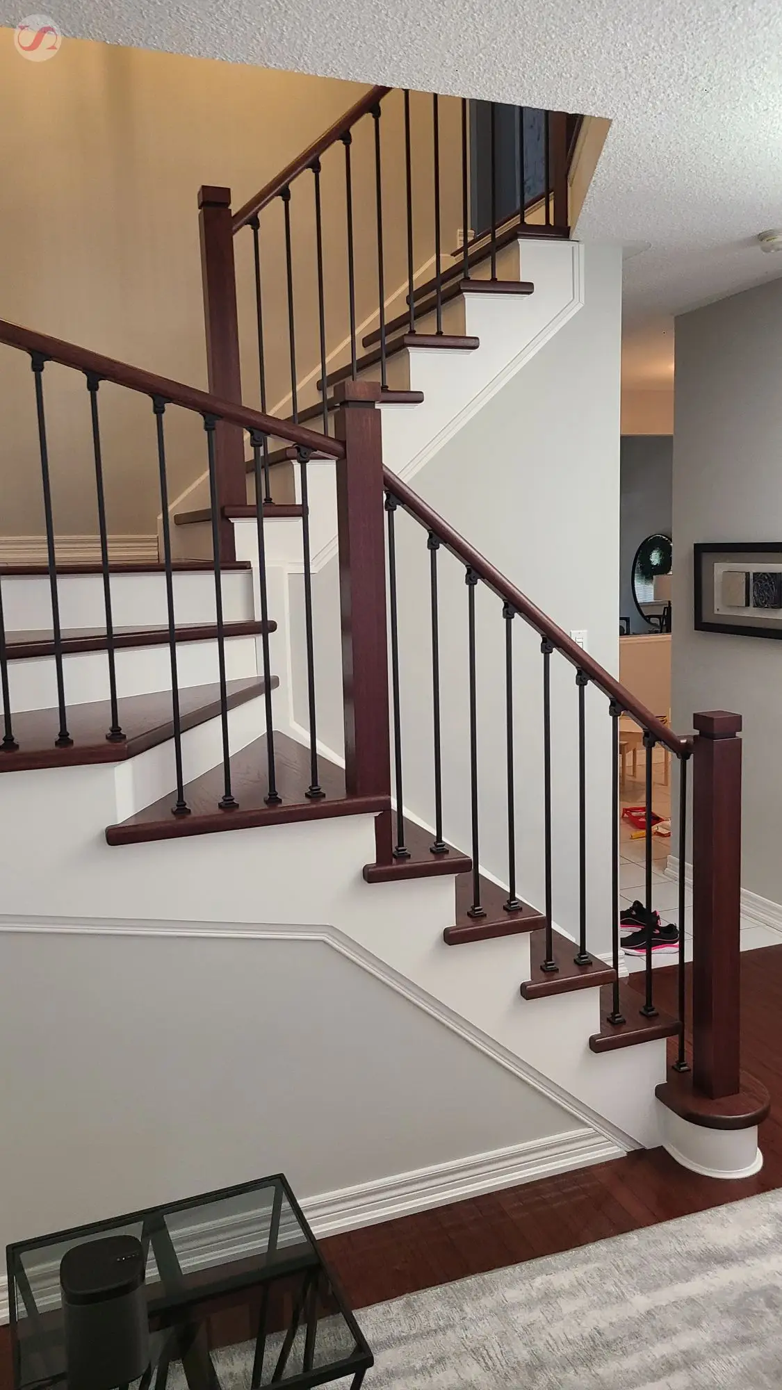 Staircase renovation Etobicoke