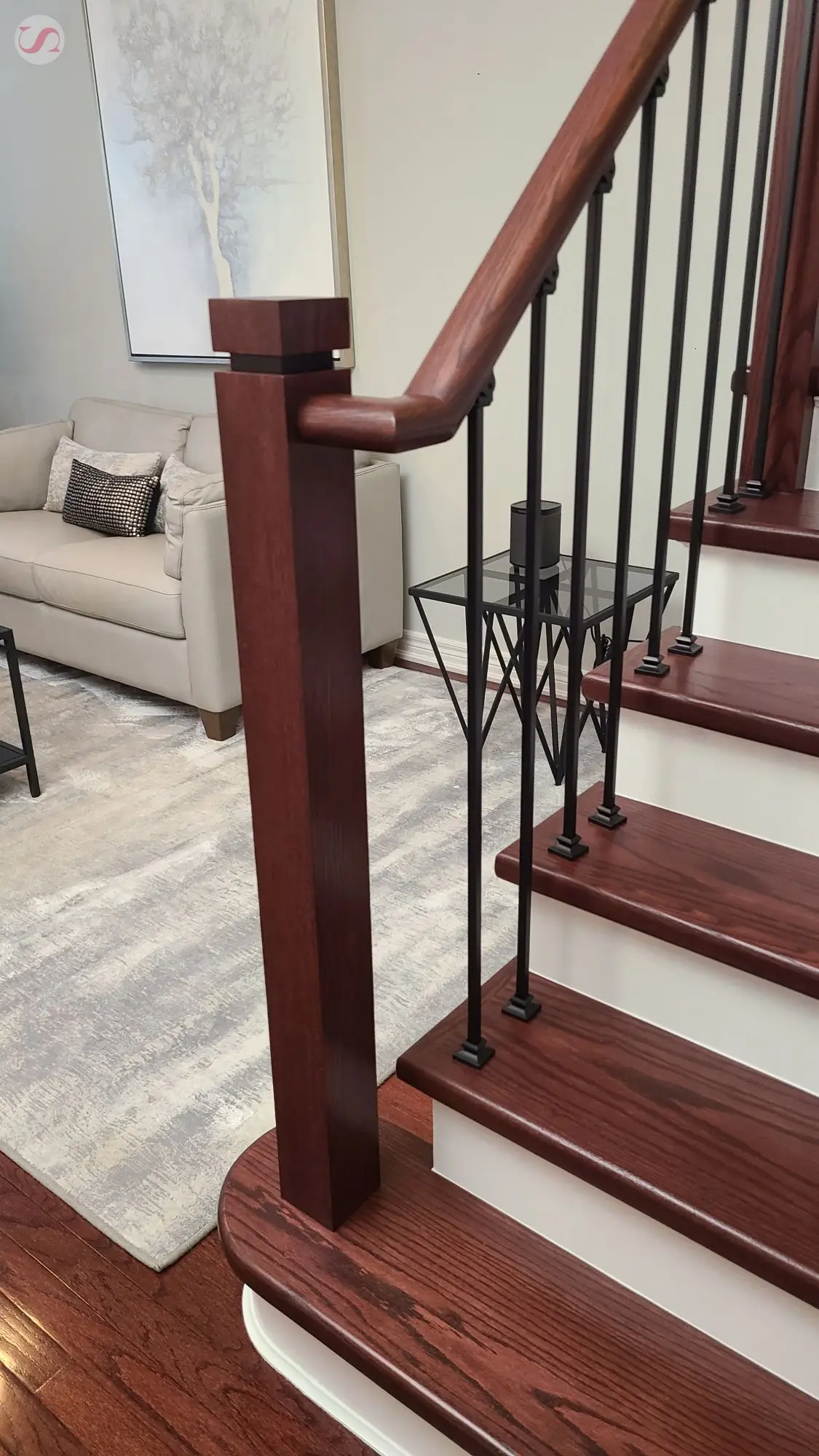 Staircase renovation Etobicoke