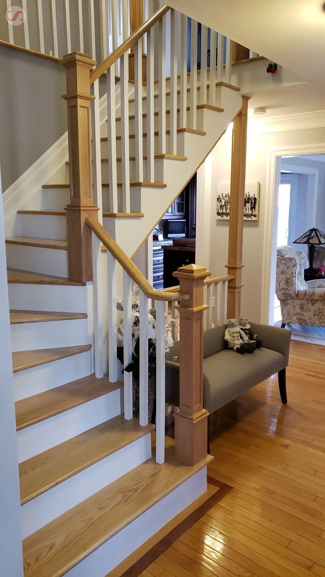 Staircase renovation Etobicoke