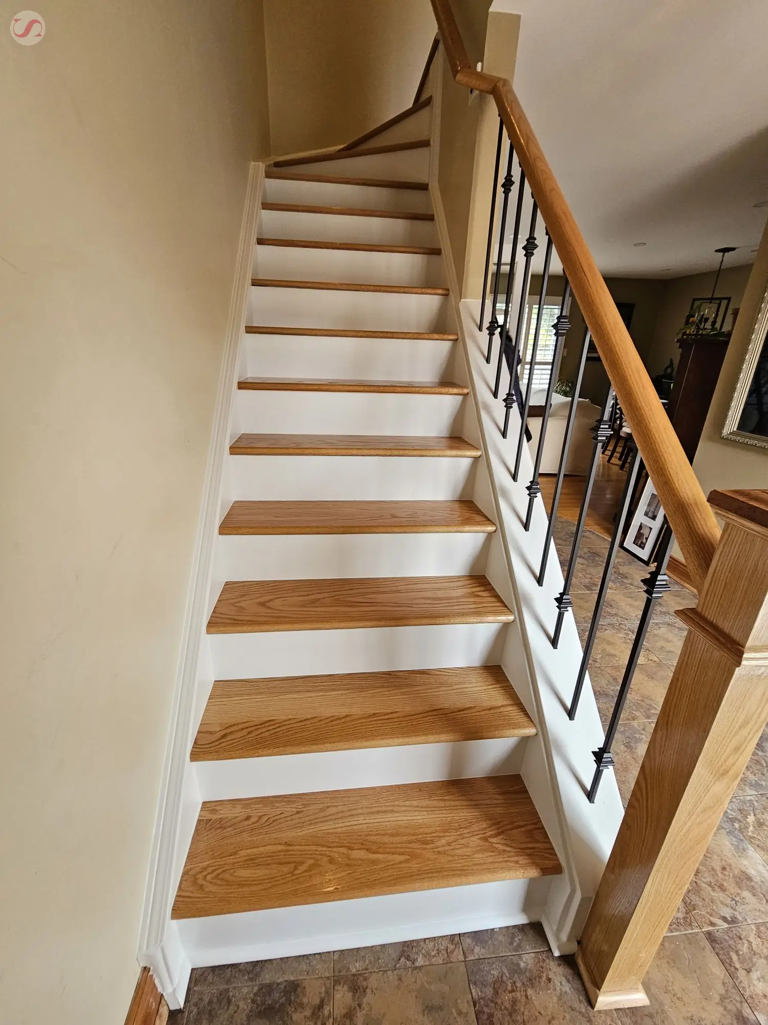 Staircase renovation Etobicoke