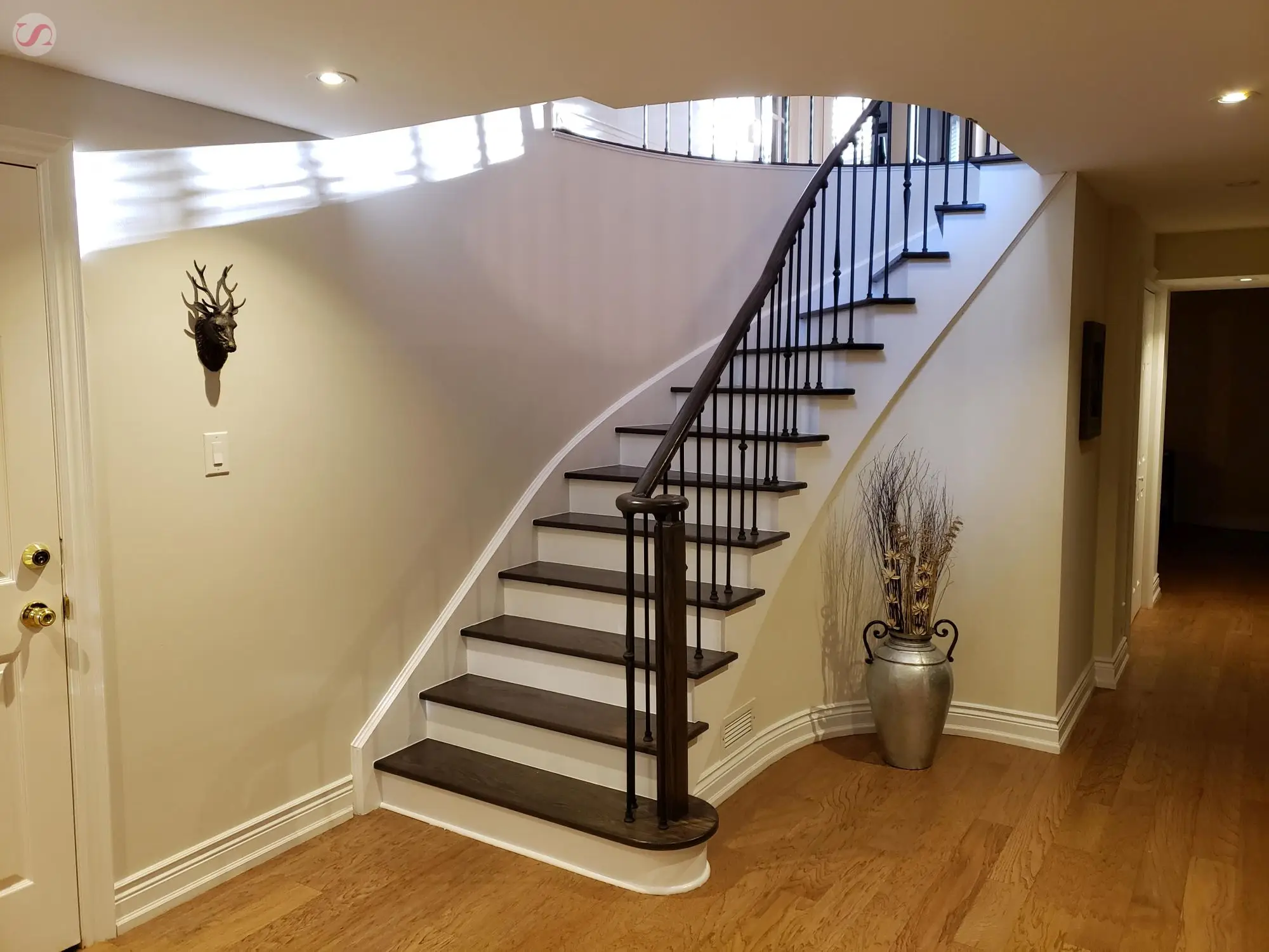 Staircase renovation in Forest Hill