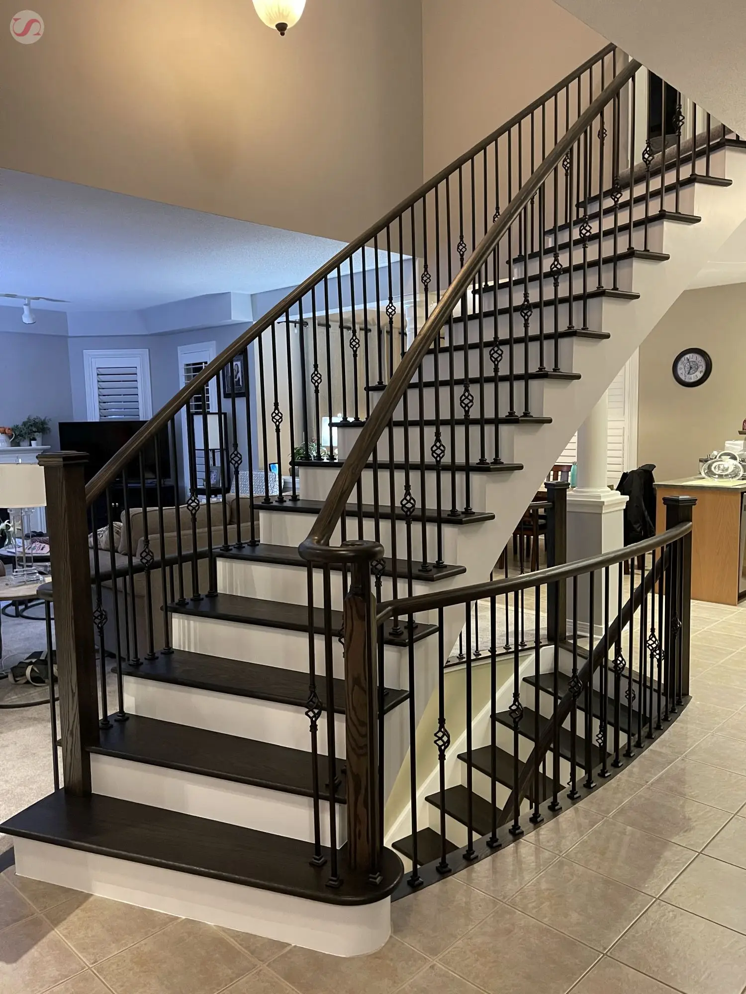 Stair railing installation King City
