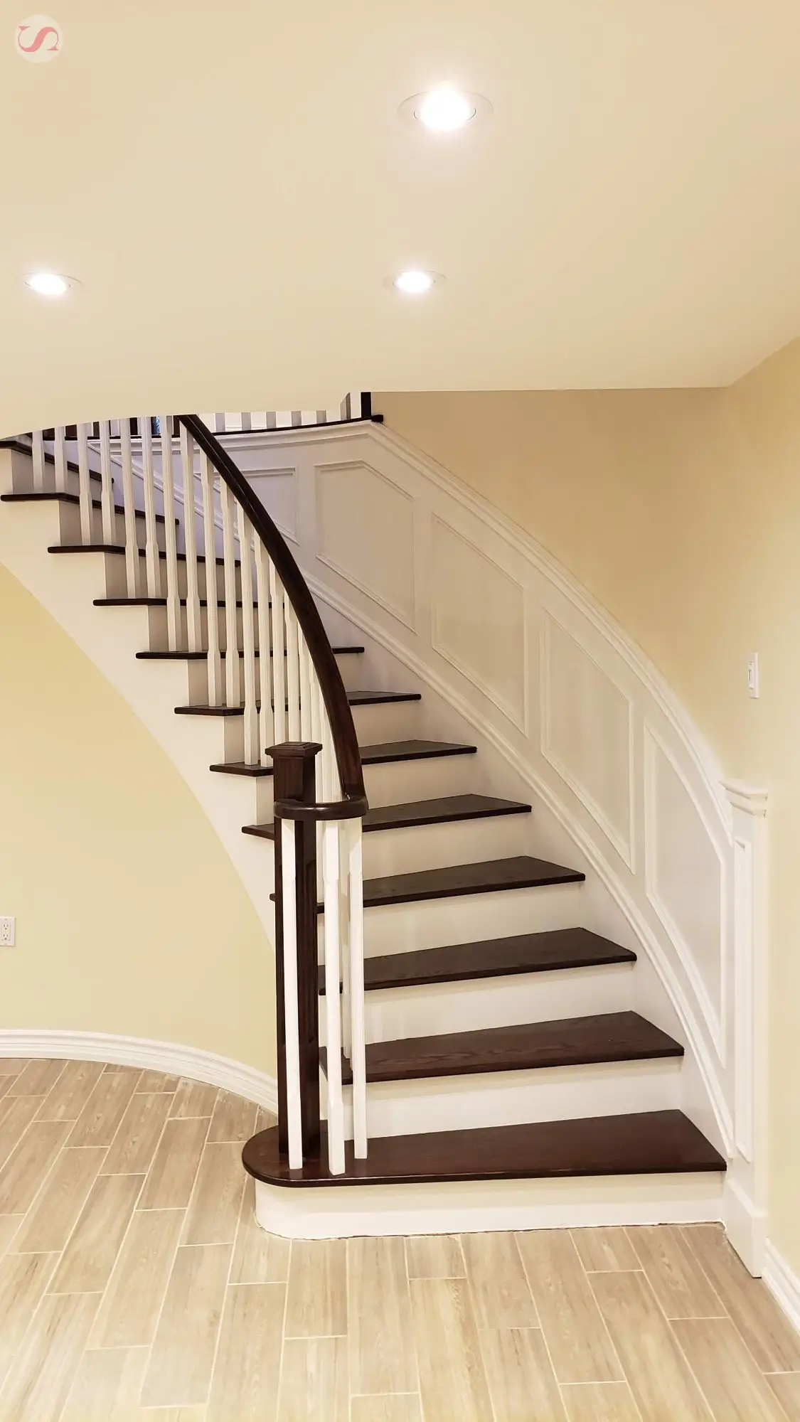 Staircase renovation in Kleinburg