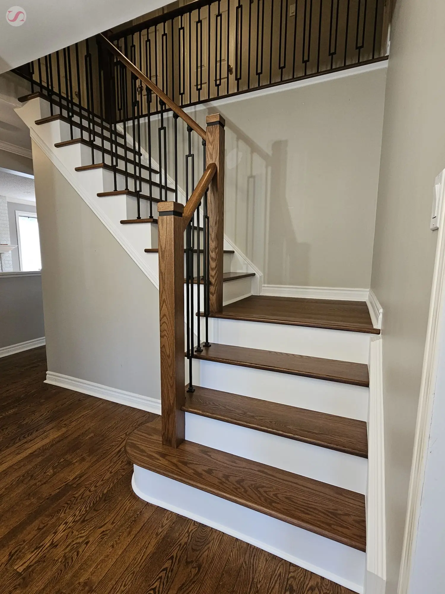 Staircase renovation Kleinburg