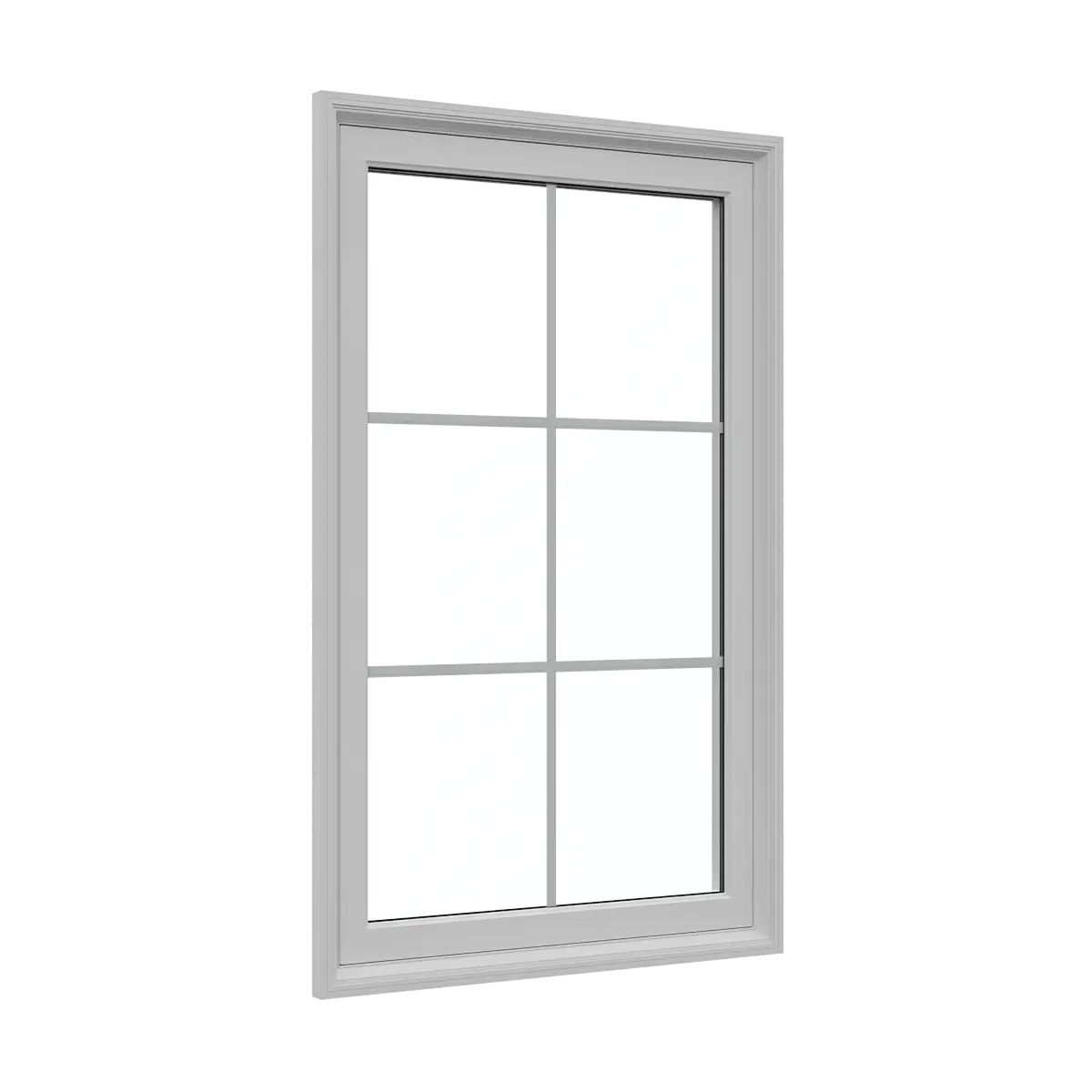 Picture vinyl replacement window for large views and bright finished interiors.