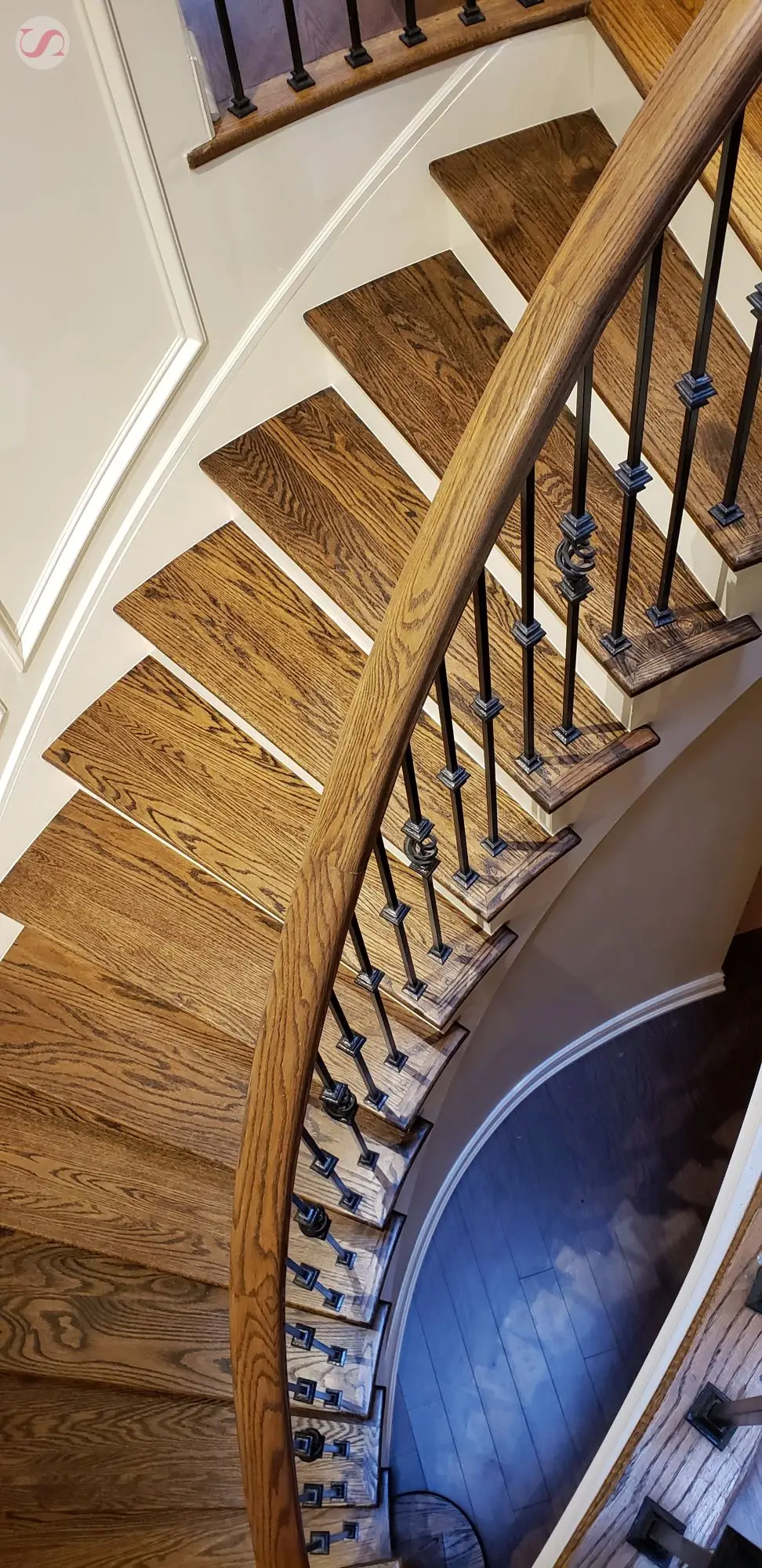 Staircase renovation in Newmarket