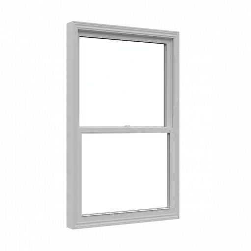 Single hung vinyl replacement window for classic window installation in Vaughan and the GTA.