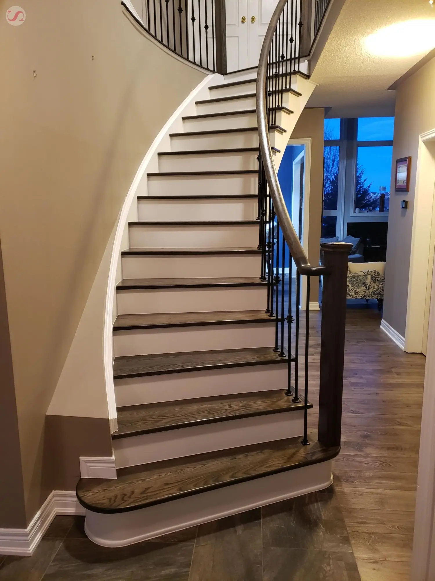 Staircase renovation Pickering