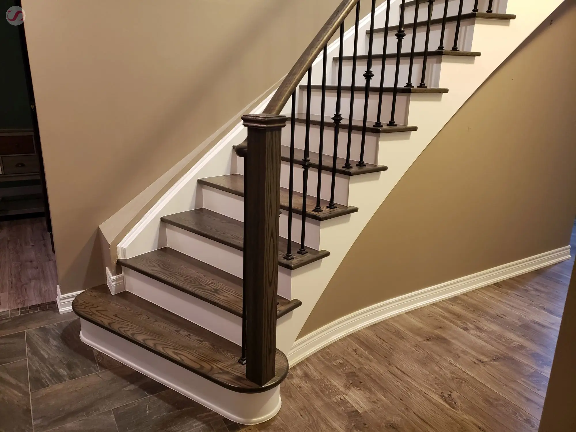 Staircase renovation Pickering