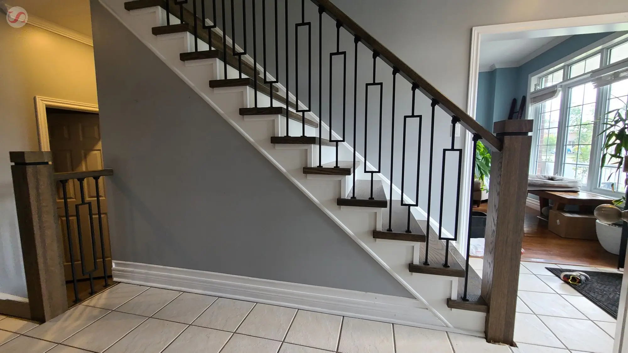 Staircase renovation Pickering