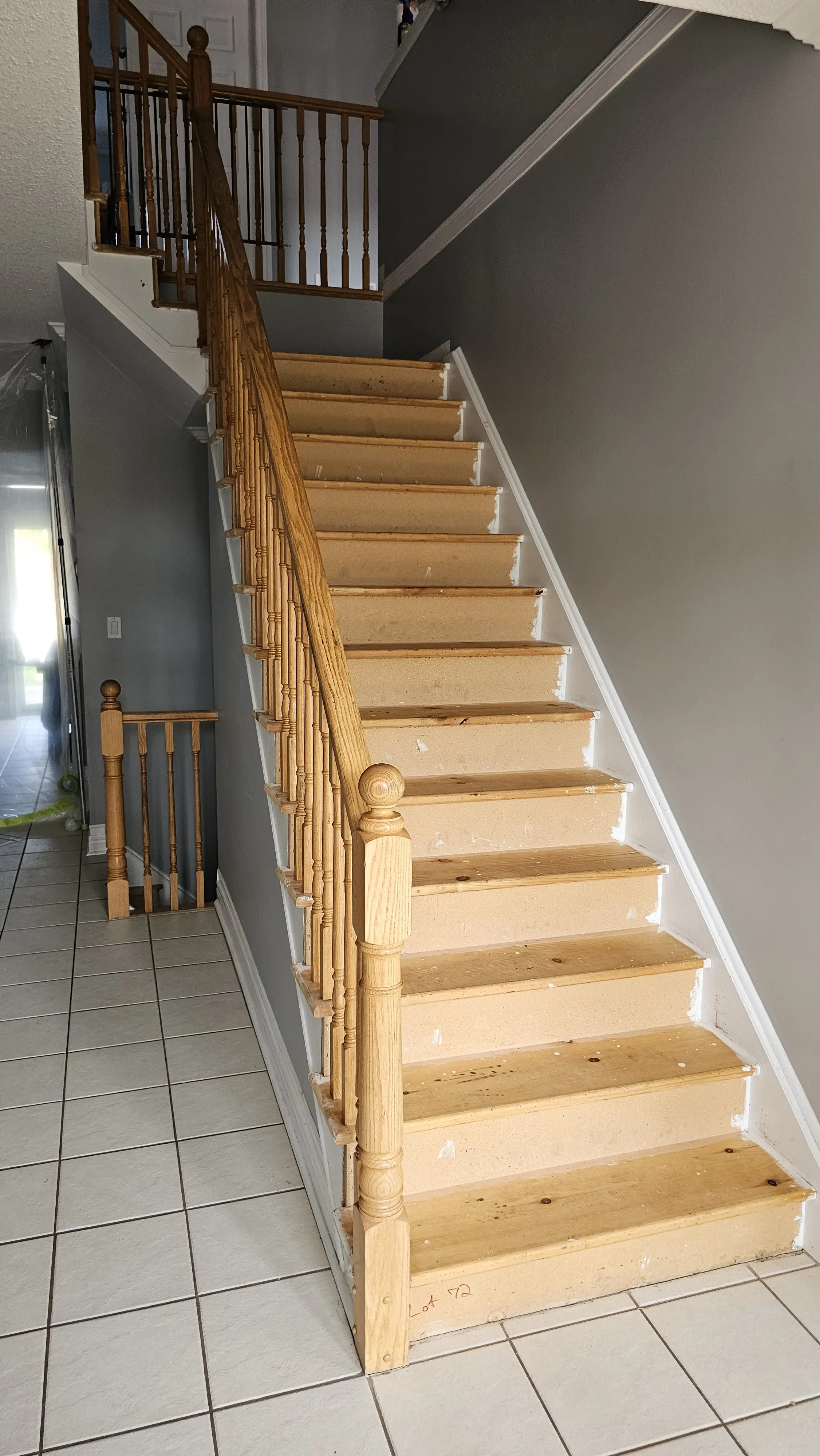 Staircase renovation Pickering