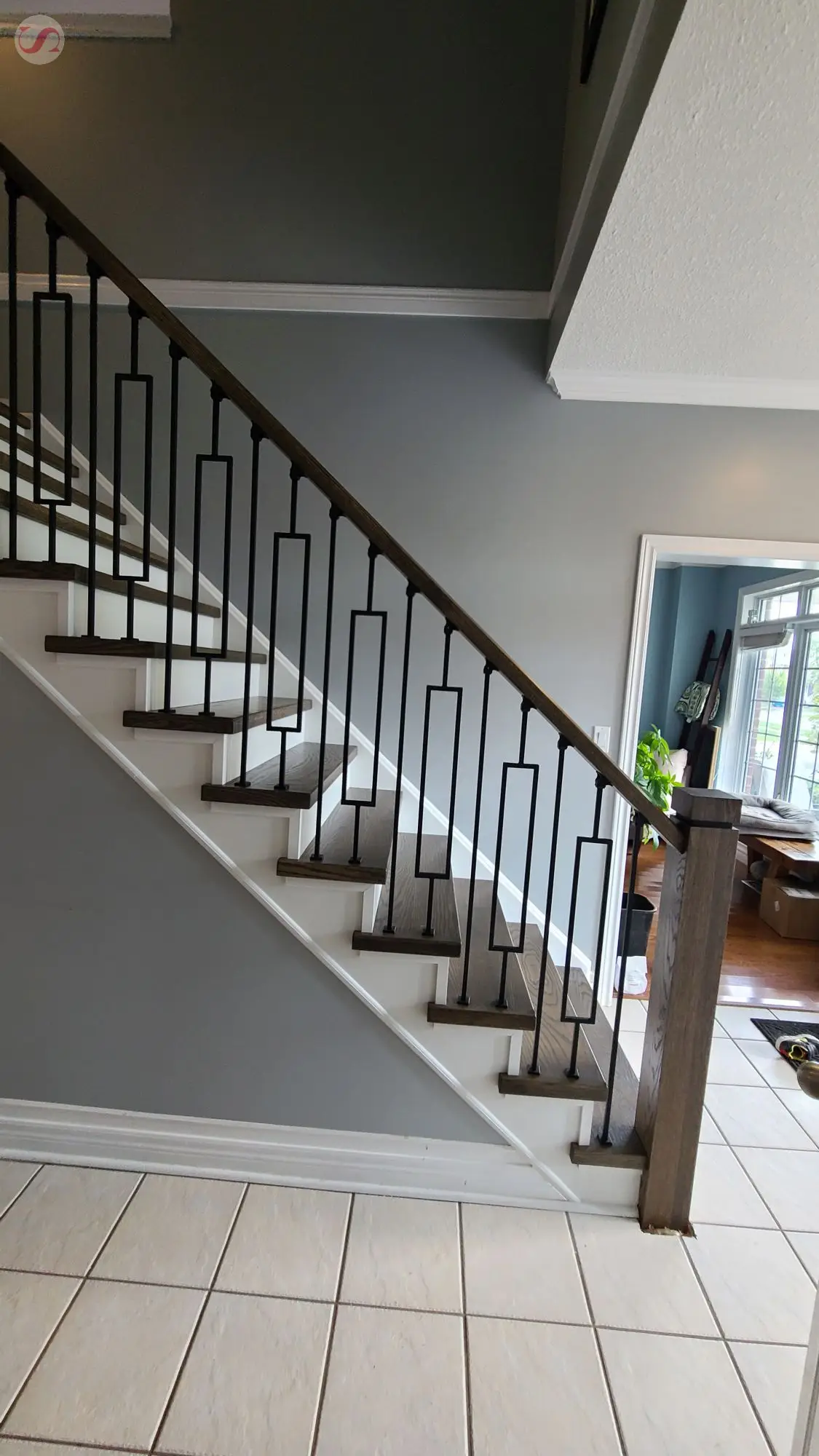Staircase renovation Pickering