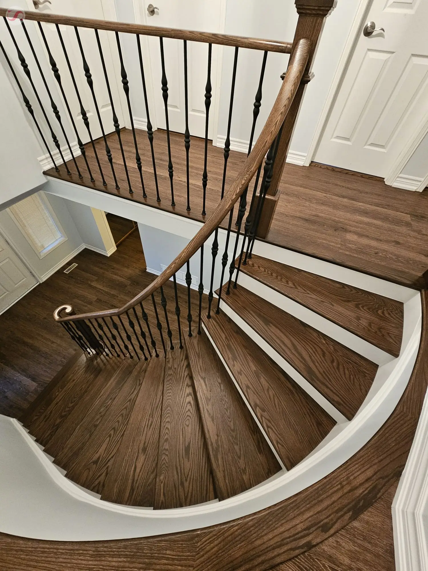 Staircase renovation Stouffville