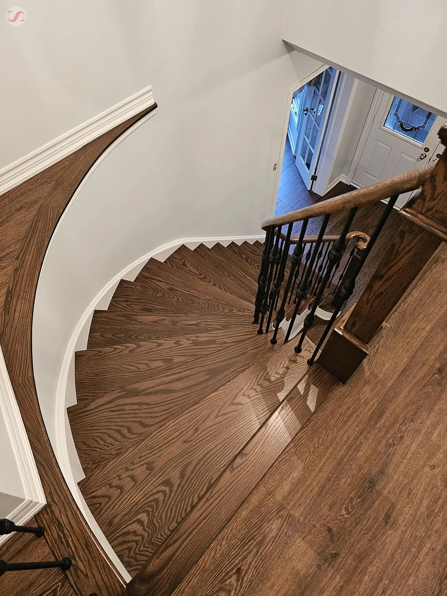 Staircase renovation Stouffville