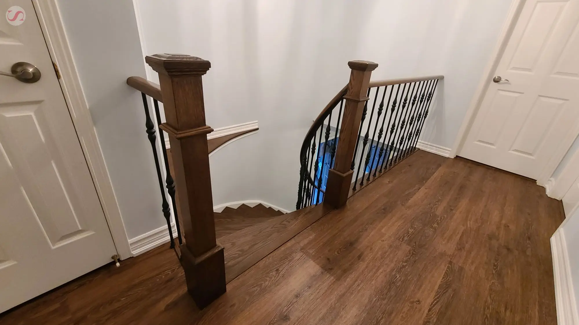 Staircase renovation Stouffville