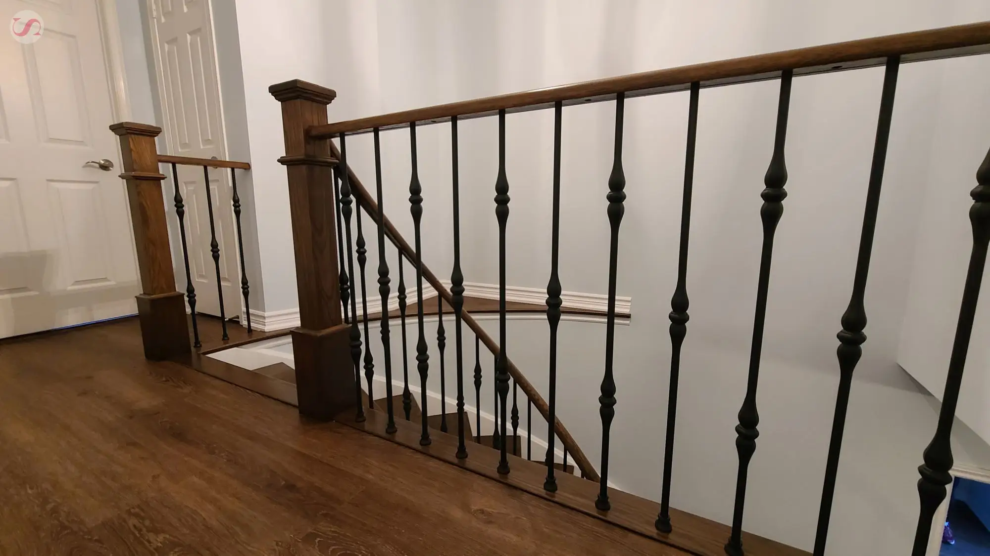 Stair railing installation Stouffville