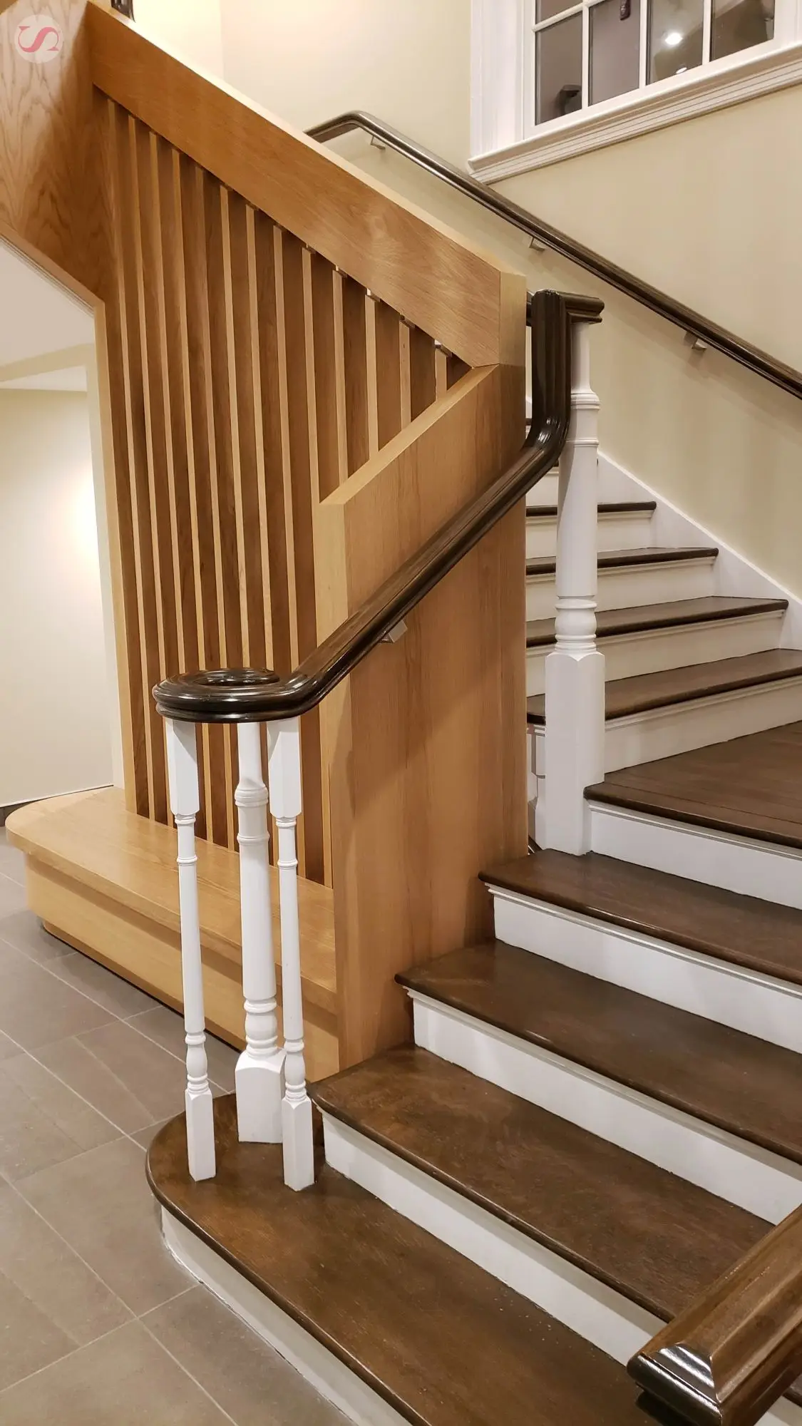 Staircase renovation Leaside