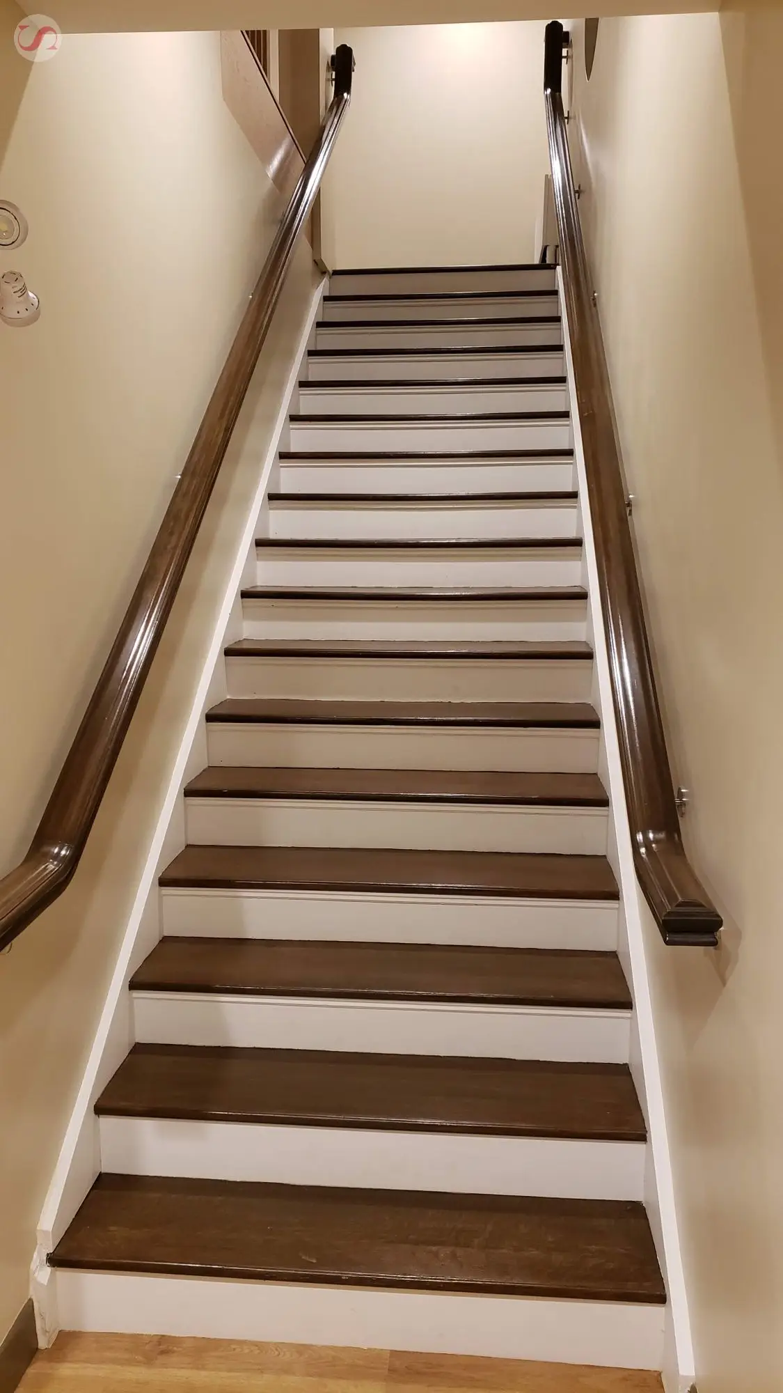 Staircase renovation Leaside