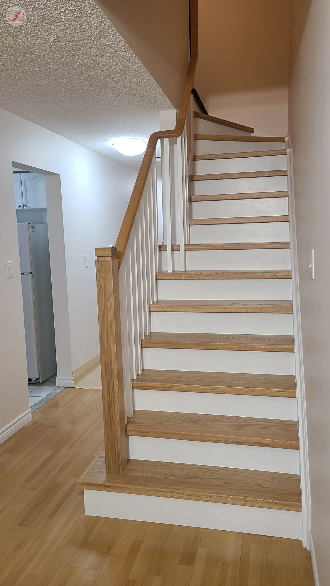 Stair railing installation Whitby