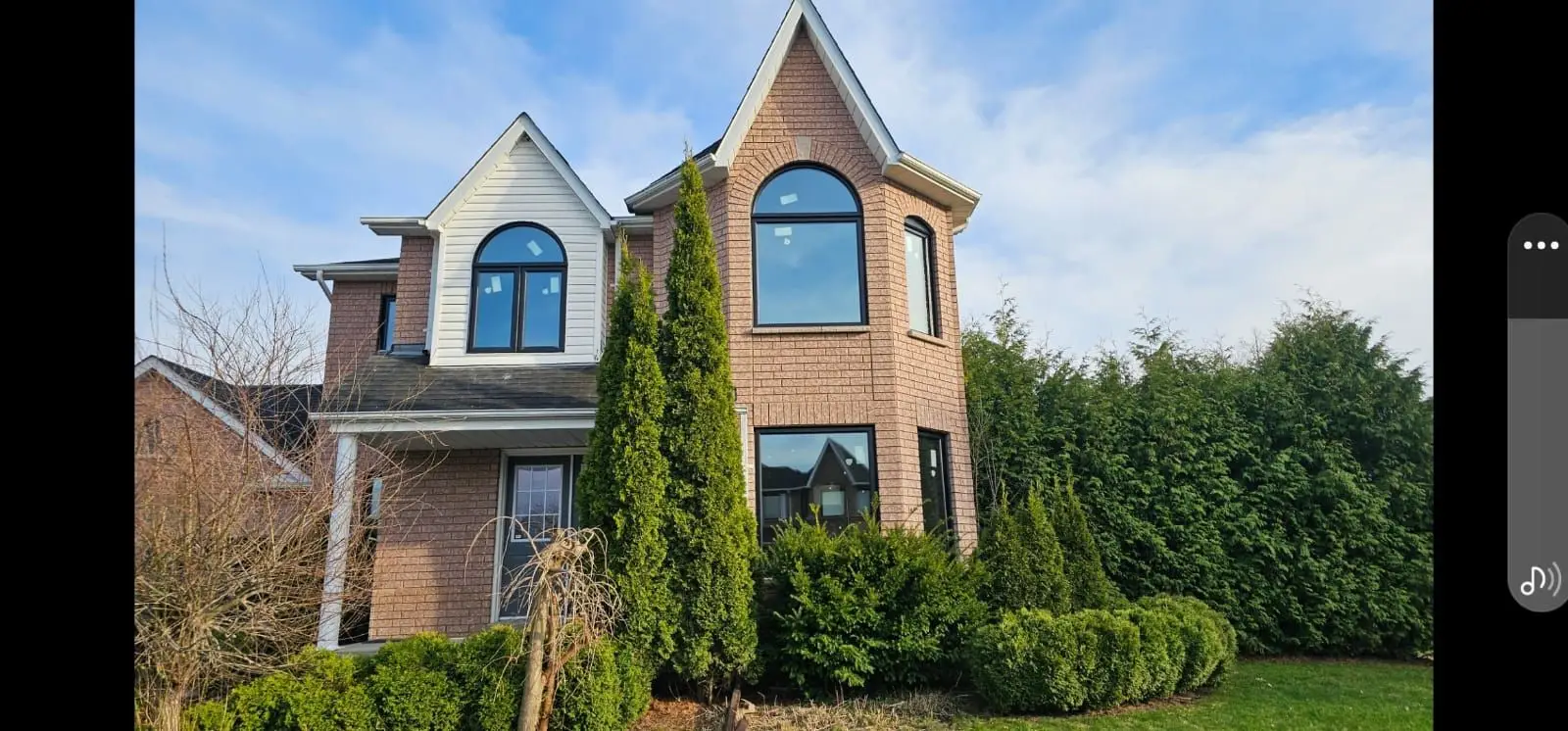 High-efficiency window installation.