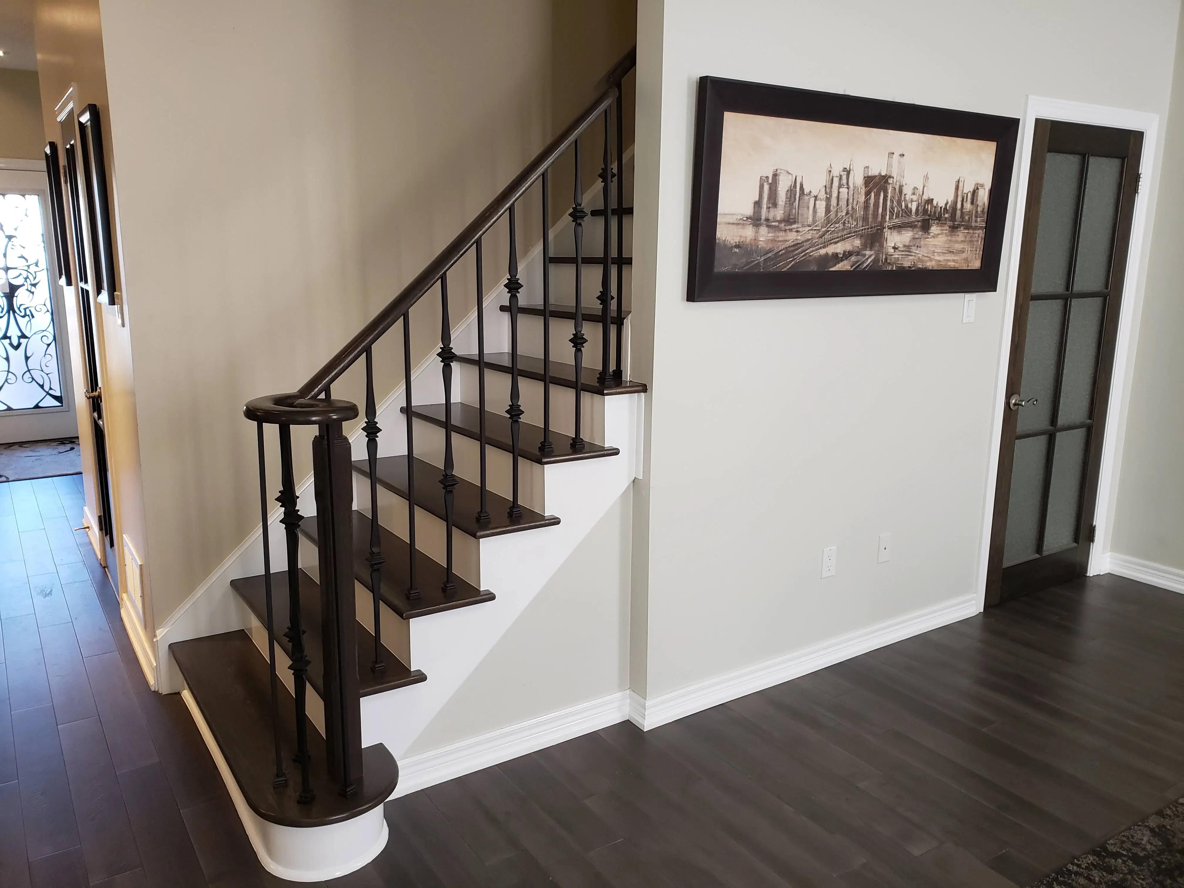 Staircase renovation in Woodbridge