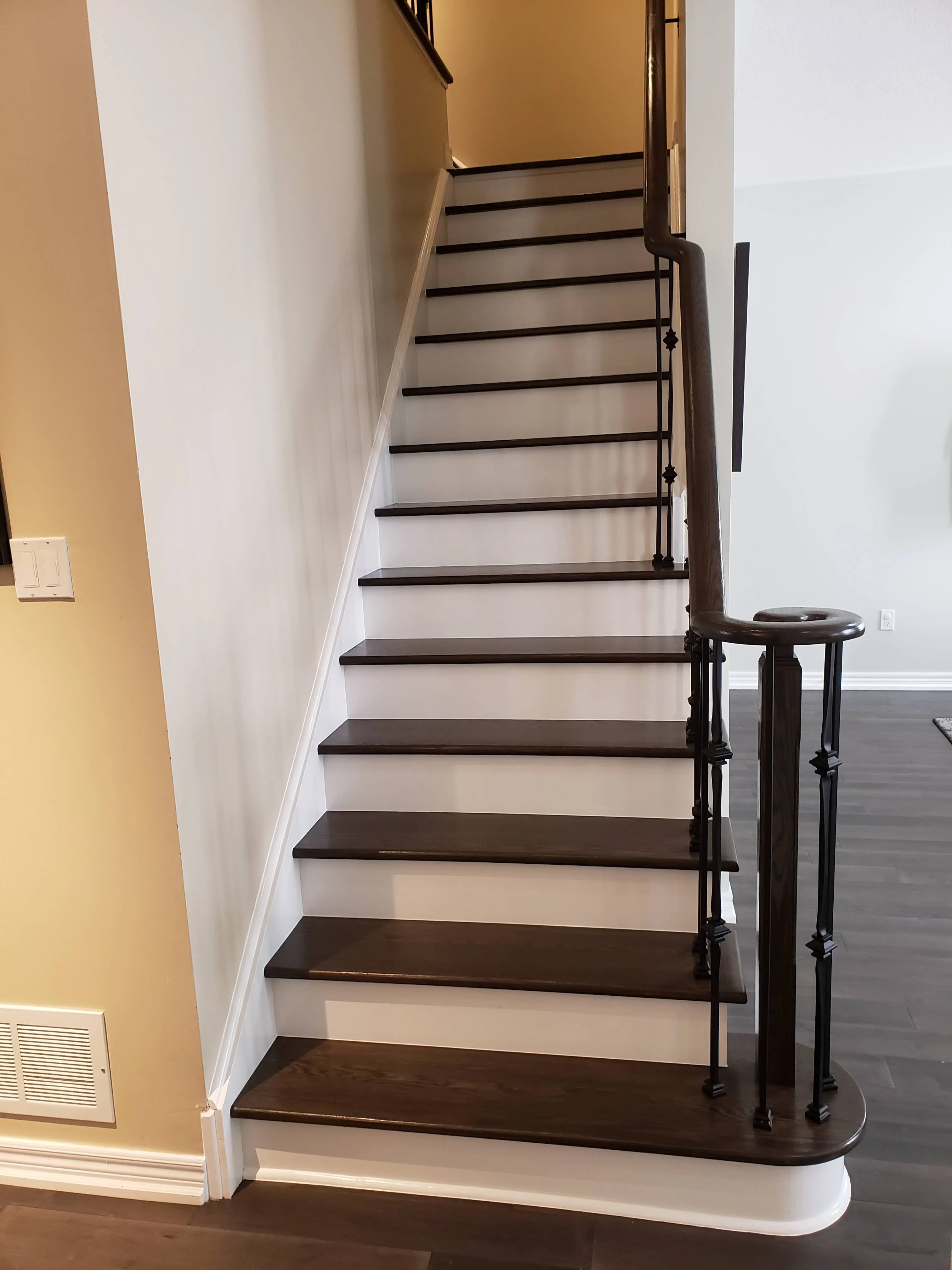 Staircase renovation Woodbridge