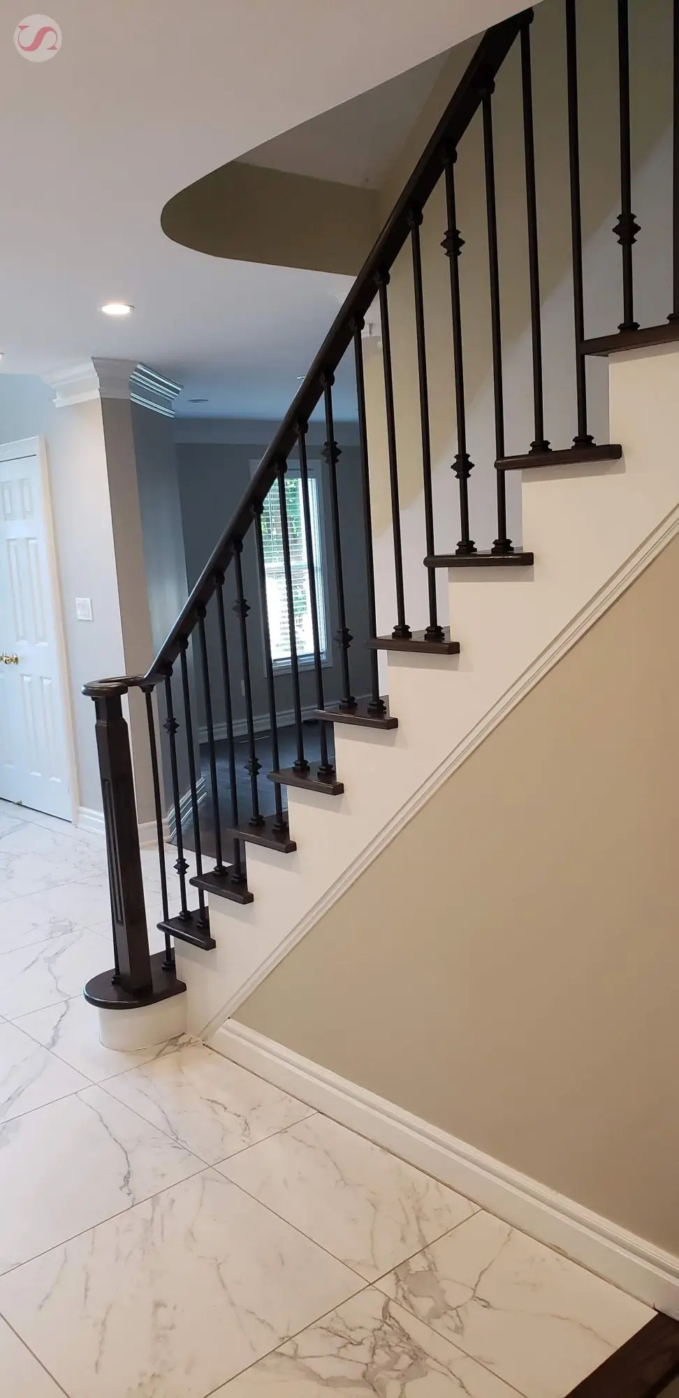 Stair railing installation Woodbridge